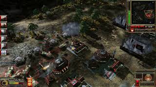 Command amp Conquer Generals Evolution Free For All Brutal Enemy [upl. by Aralk]