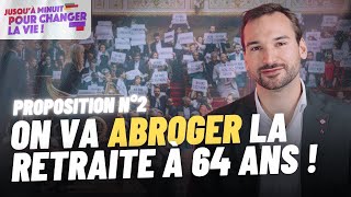 ON ABROGE LA RETRAITE À 64 ANS   ChangerLaVie [upl. by Grondin]