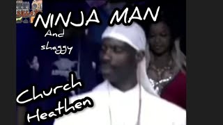 NINJA MAN church heathen Bad youtubeshorts Dancehall music [upl. by Yllrebmik]