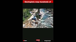 Geologists map hundreds of landslides triggered by HeleneShorts [upl. by Neersin]