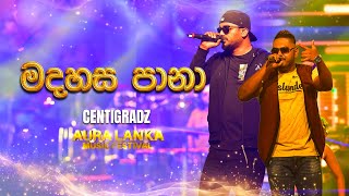 Madahasa Pana මදහස පානා Centigradz  Aura Lanka Music Festival [upl. by Gwennie]