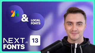 Nextjs 13 Better Fonts Management  with Google Fonts amp Local [upl. by Ayalahs407]