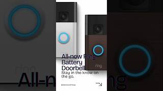 quotProtect Your Home with Ring’s New Battery Doorbellquot [upl. by Bernadina895]