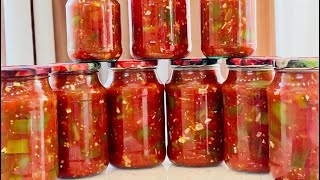 🌶Вот как готовить самое вкусное 🍅ЛЕЧО ИЗ ПОМИДОРОВ И БОЛГАРСКОГО ПЕРЦА Салат на зиму лучший‼️ [upl. by Atiluj]