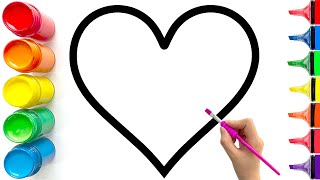 How to Draw Perfect Heart Shapes  Easy StepbyStep Tutorial [upl. by Knowle]