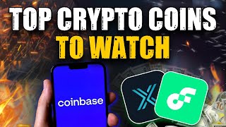 Top Crypto Coins to Watch After Coinbase’s Latest Listing Announcement [upl. by Iinde]