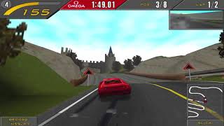 NFS 2 SE Ferrari F355  North Country 3dfx HD [upl. by Rihaz]