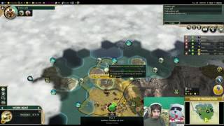 Civ 5 Game 19 Russia 1 [upl. by Uot]