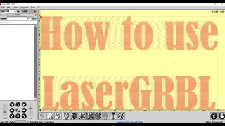 How to use LaserGRBL to make your Laser Cut Projects [upl. by Anileuqcaj]