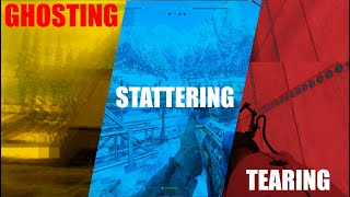 ✅Cómo solucionar Tearing Ghosting y Stuttering en juegos Guía completa 2023 [upl. by Claresta122]