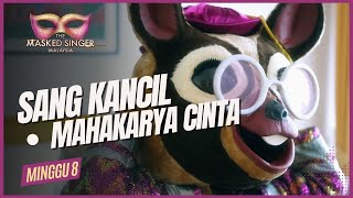 Sang Kancil  Mahakarya Cinta  THE MASKED SINGER MALAYSIA S4 Minggu 8 [upl. by Ecirb]