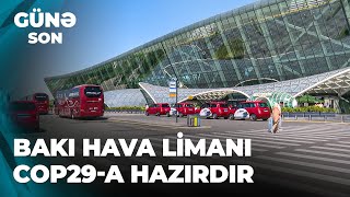 Günə son  Aeroport gücləndirilmiş rejimdə işləyəcək [upl. by Pelson]