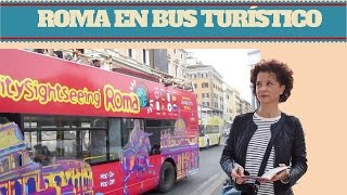 ROMA EN BUS TURÍSTICO [upl. by Yattirb106]