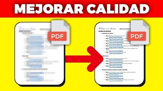 Como Mejorar La Calidad De Un PDF Borroso Online 2024  Subir La Calidad Y Contraste [upl. by Werra]