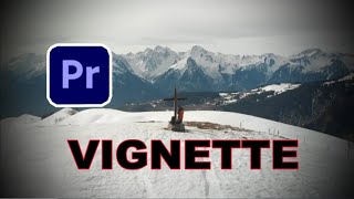 how to add vignette to video in premiere Pro cc [upl. by Edyaj]