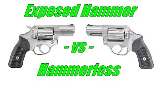 Exposed Hammer vs Hammerless Revolvers [upl. by Faruq]