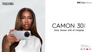 TECNO CAMON 30  Sony Sensor with AI Imaging [upl. by Nylyahs]