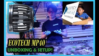 Ecotech Mp40 UNBXOXING amp SET UP [upl. by Koball]