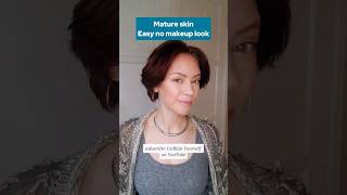 Winter skin warm up easy no makeup makeup tutorial for mature skin with NYX Wonderstick [upl. by Ellenahs]