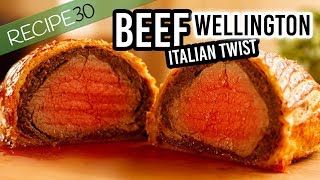 Beef wellington recipe with an Italian twist [upl. by Nivanod448]