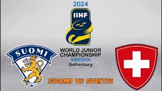 U20 MMKISAT 2024 Suomi VS Sveitsi 1 [upl. by Bainbridge]