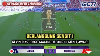 🔴LIVE  JAM TAYANG BERUBAH  INDONESIA VS JEPANG MATCH KE 5 GRUP C KUALIFIKASI PIALA DUNIA 2026 Ilu [upl. by Mauralia299]