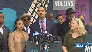 Democrat Chris Hollins running for Houston controller instead of mayor [upl. by Island]