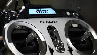 Hitec Flash 7 Tx  Overview and Operation Manual [upl. by Edra315]