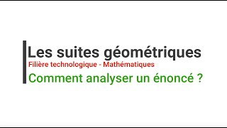 Suites géométriques  Exprimer Un en fonction de n avec un énoncé [upl. by Milde567]