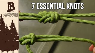 7 Essential Knots You Need To Know [upl. by Jemimah]