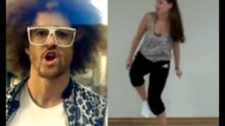 LMFAO Party Rock Anthem Dance Tutorial [upl. by Ahtoelc]