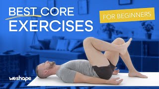 4 Best core exercises for beginners [upl. by Nhguaved600]