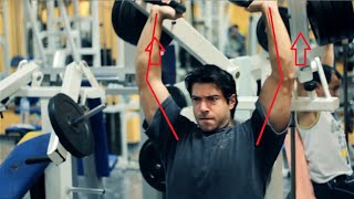 Travailler les épaules à la machine de musculation [upl. by Elda]