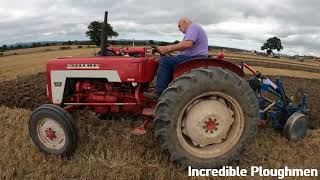 1969 McCormick 434 25 Litre 4Cyl Diesel Tractor 43 HP with Ransomes Plough [upl. by Yrocal]