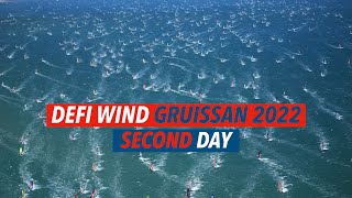 DEFI WIND GRUISSAN 2022 J2 Le retour de Nicolas Goyard en foil [upl. by Neile]