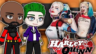 Suicide Squad React To Harley Quinn  Gacha react [upl. by Thurber]