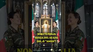 NON CÈ ITALIA SENZA DIO SE AMI DIO di AMEN [upl. by Ekle]