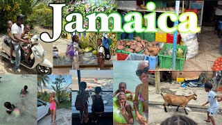 Jamaica Travel Vlog  After Hurricane Beryl  Margaritaville Negril  Sav Market  Spring Water Bath [upl. by Dnama534]