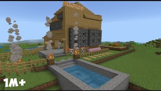 Minecraft Glow House TOUR [upl. by Yebot]