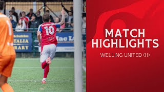 HIGHLIGHTS  Alexandrou Screamer Secures Three Points  Dorking Wanderers 21 Welling Utd [upl. by Adnoved788]