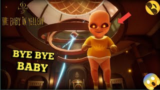 FINALLY I ESCAPE FROM THIS SCARY BABY 🥳 THE BABY IN YELLOW  Part 2 [upl. by Tekcirk]