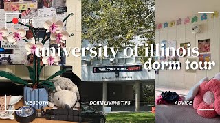 the ULTIMATE UIUC dorm living guide university of illinois dorm tour [upl. by Zischke391]