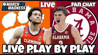 Clemson vs Alabama Live NCAA Tournament Live Stream [upl. by Shulamith]