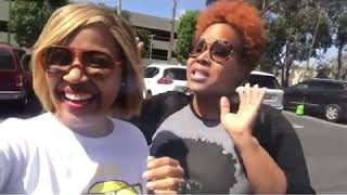 Tina Campbell Freestyles A Theme Song [upl. by Ynneh522]