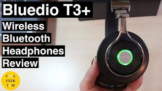 Review of the Bluedio T3 T3 Plus Wireless Bluetooth Headphones [upl. by Timon488]