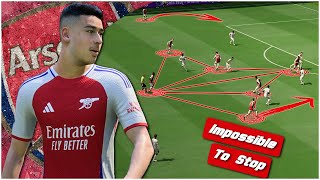 Artetas New Arsenal Tactics Recreated  EA FC 24 [upl. by Chastity]