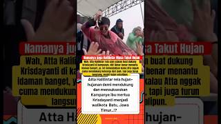 MENANTU IDAMAN Atta Halillintar Rela Ujan Ujanan DiKampaye Krisdayanti attahalilintar krisdayanti [upl. by Ludwig]