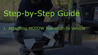 MOTOW Motorcycle Tow Hitch Installation [upl. by Yvon]