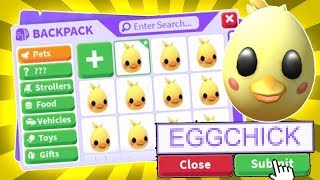 FREE ITEM HOW TO GET CHICK HAT EGG IN ADOPT ME EGG HUNT 2020 [upl. by Allain26]