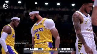 PACERS vs LAKERS FULL GAME HIGHLIGHTS DECEMBER 9 2023 NBA FULL GAME HIGHLIGHTS TODAY 2K24 [upl. by Oiziruam574]